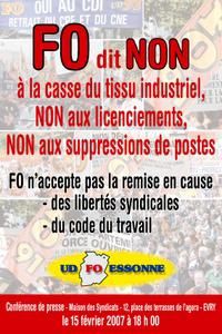 NON aux licenciements