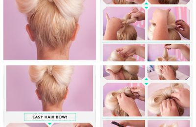 easy & sweet hairstyle