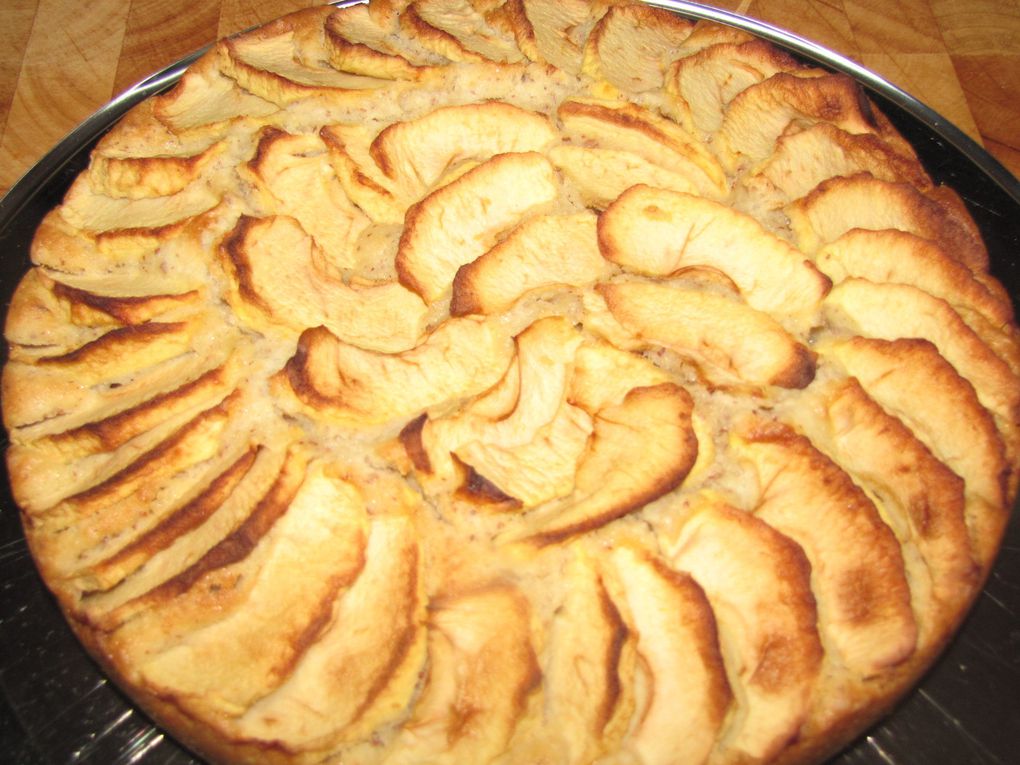 Gâteau moelleux pommes-amandes