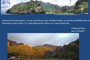 Cahier de bord : Route vers les Marquises