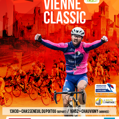 Les engagés de la Vienne Classic avec le C'Chartres Cyclisme et le VC Lucéen