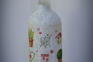 Bottiglie decorate 
