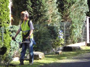 Le local du chantier d'insertion