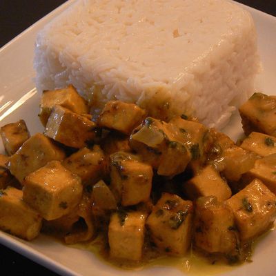 Cari de tofu