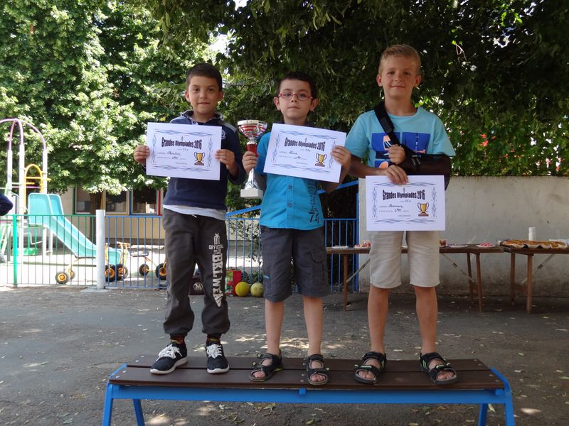 PODIUM OLYMPIADES 2016.