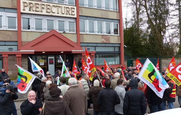 Des retraités bien remontés