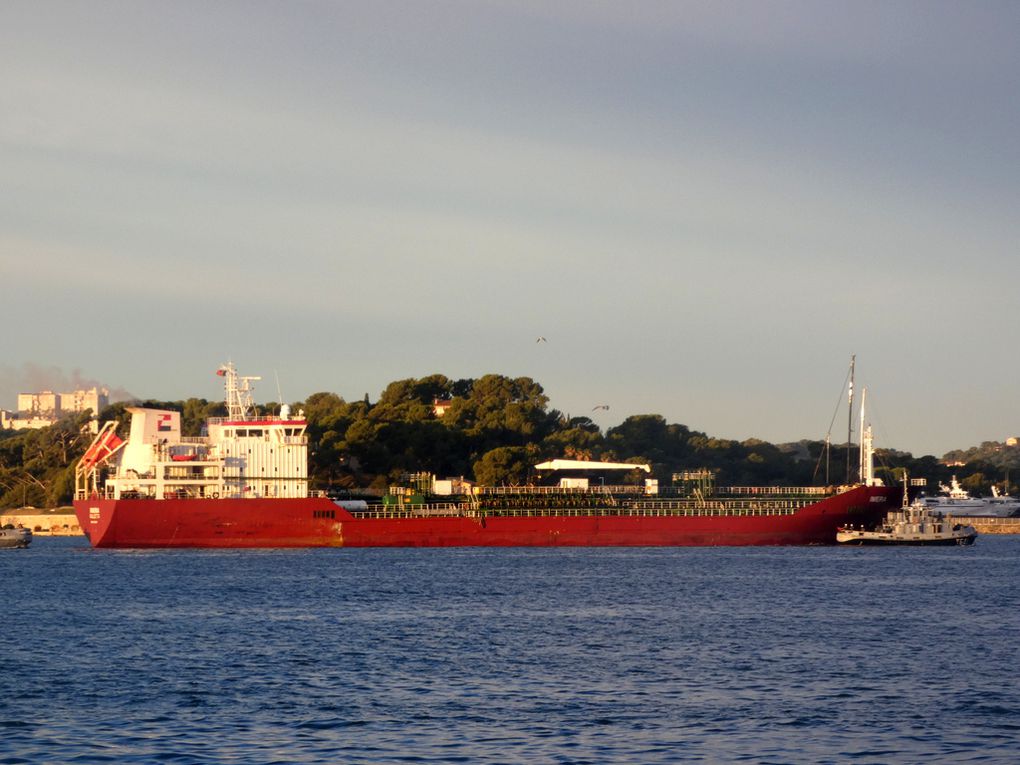 IMERA arrivant en petite rade de toulon , puis accostage dans la base navale  le 16 Novembre 2022