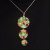 Collier 3 rangs multi fruits