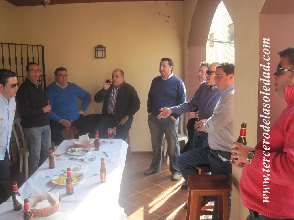 Bautizos de hermanos celebrados el ábado de Tentaciones 2013 a mediodía en el cuartel del III Grupo de Maria Stma. de la Soledad - Paz, conciencia y bondad.