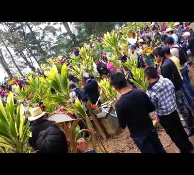 La Vida es un Momento de Chuy Rasgado au cimetière municipal de Zacatepec de Hidalgo.