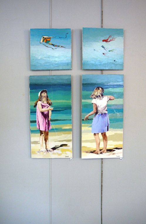 Gisele Ceccarelli expose à l'Atelier d'Encadrement en Septembre