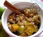 Crumble aux céréales et à la Reine Claude