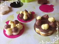 Nids de Pâques chocolat et citron