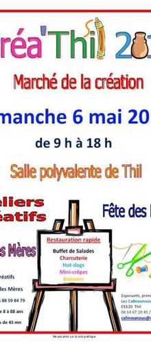 Marché de la Création de Thil, ce dimanche 6 mai