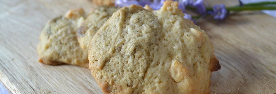 Cookies bi goût pistache chunks chocolat blanc