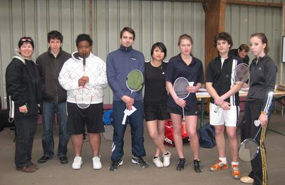 Championnat d'académie de Badminton 11/03/09