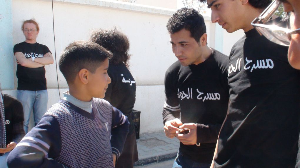 Sidi Bouzid : Formation aux techniques du &quot;Théâtre Forum&quot;  15/24 Mars 2013