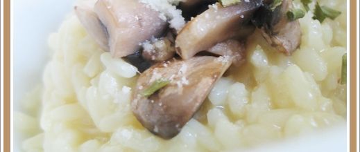 Risotto aux champignons