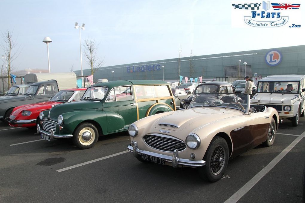 Echantillon des British Cars présentes ..