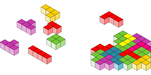 Des blocs de toutes les couleurs