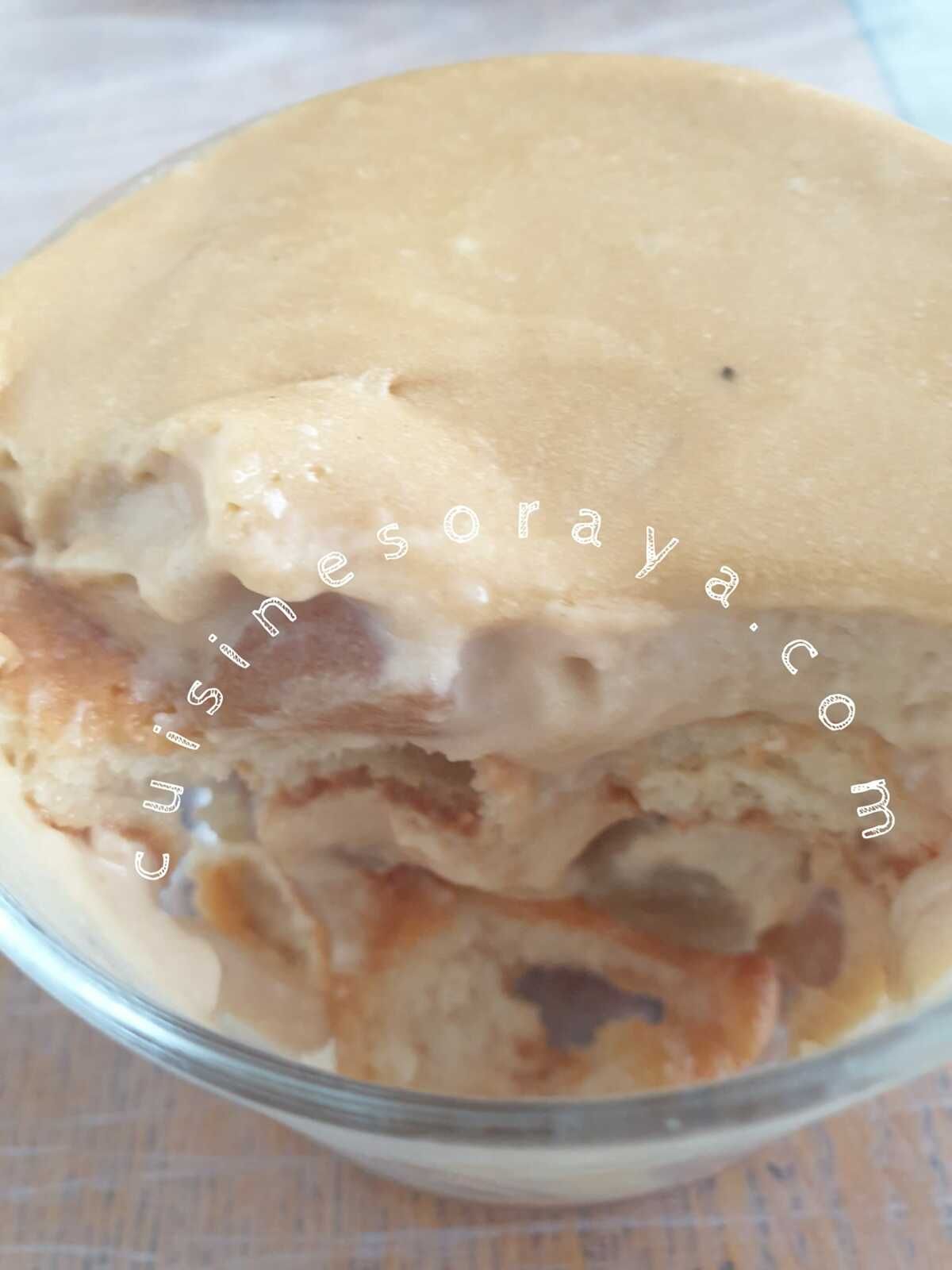 Tiramisu au praliné et poires