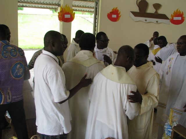 Photos de la deuxième assemblée des eudistes d'Afrique