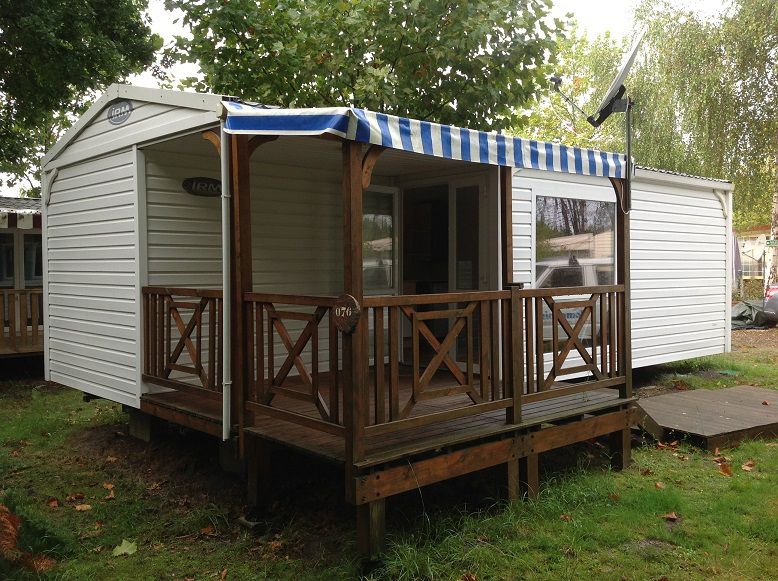 Mobil-home a louer dans les Landes en pleine nature Chambre d'hôtes Preuilh à Morcenx dans les Landes 40, Maison d'hôtes