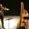 Harpe et alto avec Céline Mata et Daniel Dato à Châteaumeillant