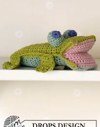 une grenouille au crochet