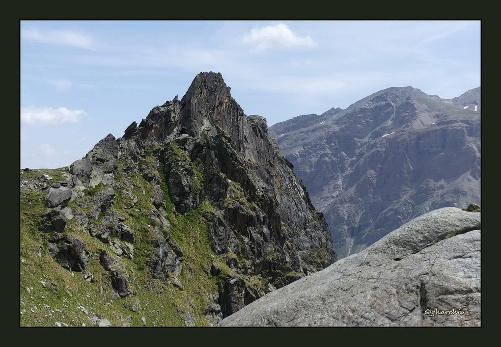 La montée en quatre heures de 1600 m à 2916 m. 