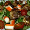 SALADE ESTIVALE AUX PETITS ARTICHAUDS TIEDES