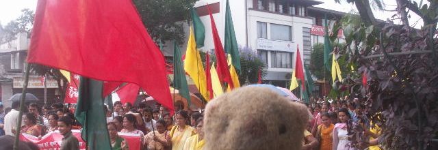 la marmotte dans une ceremonie Hare Krishna