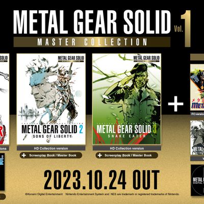 #GAMING - METAL GEAR SOLID: MASTER COLLECTION Vol. 1 sortira le 24 octobre sur Nintendo Switch™, PlayStation®5, Xbox Series X|S et Steam® !