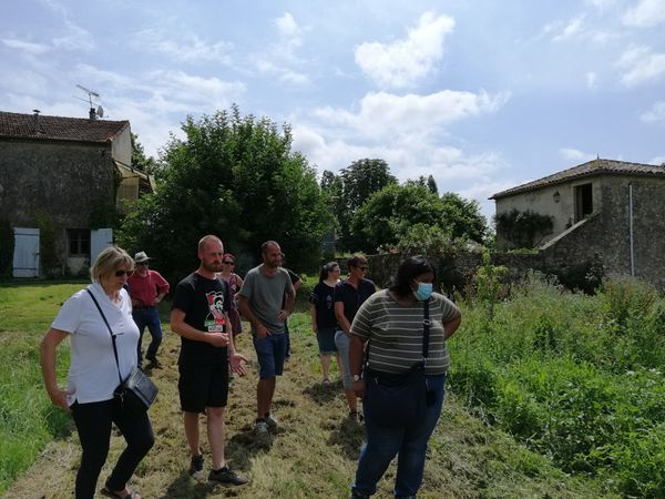 Sur les terres de Arnaud Duflos / visite du 19 juin 2021