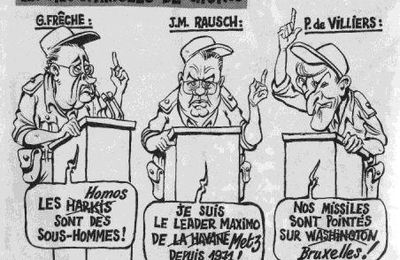 jean-Marie RAUSCH a sa caricature dans Charlie Hebdo