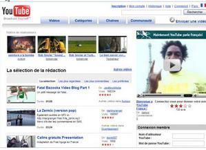 Voir Télé par le Net grâce  YouTube en français !