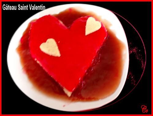 Gateau de St Valentin par Me (sans gluten et sans lait)