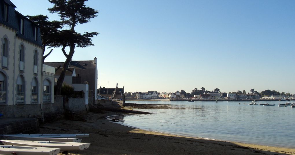 Face à Loctudy la presqu'île de l'Île-Tuddy.