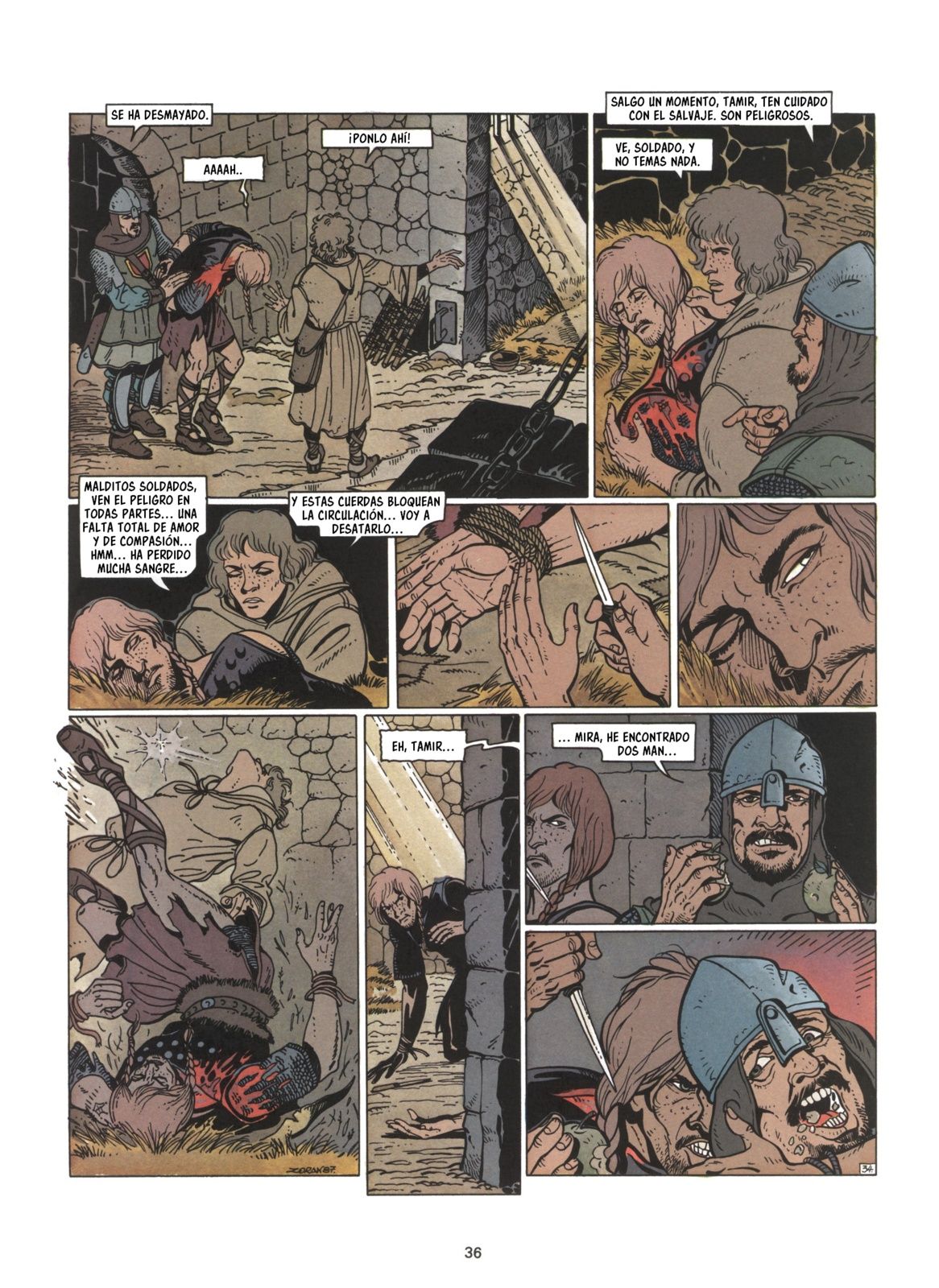 Ivor, Una historia de la Revista Tintín