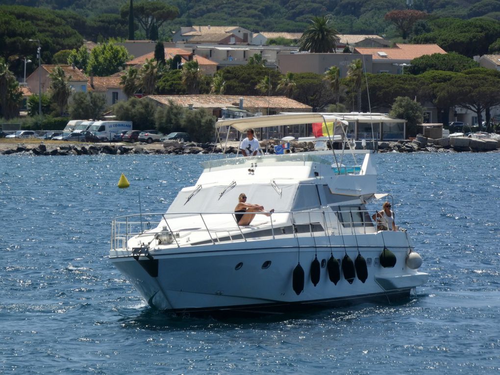 CARAL , dans le golfe et rentrant dans le port de Saint Tropez le 23 juillet 2023