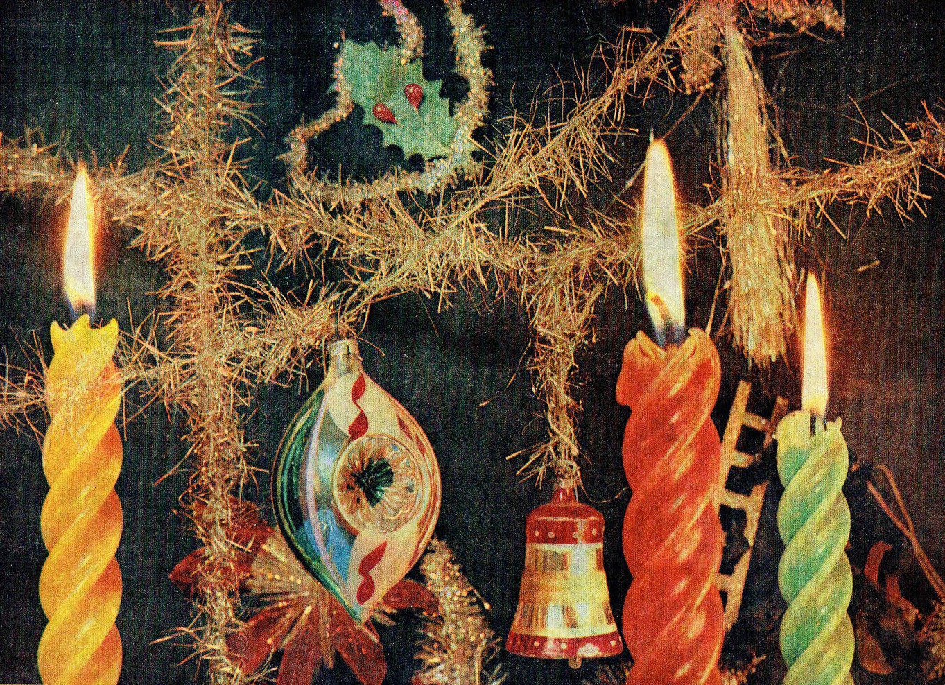 Bougie Sapin de Noel  Bougie de noël artisanale – Samar's Candle