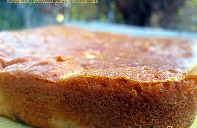 Gateau fondant poire noisettes
