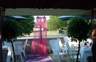 idée déco d'été sur la terrasse