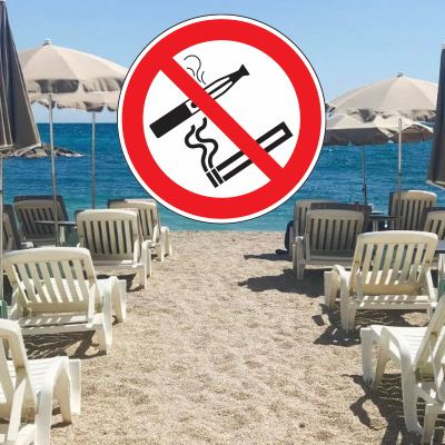 Interdiction de fumer et de vapoter sur les plages de Monaco