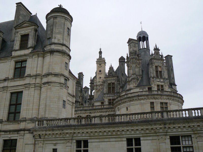 Premier volet de la visite du château de Chambord.