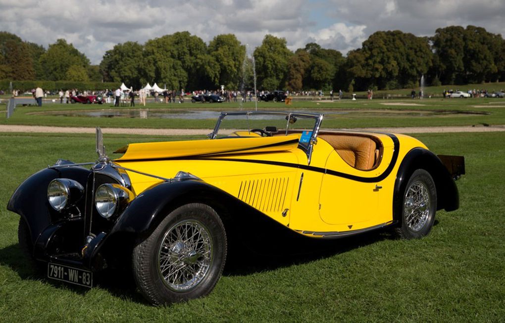 VOITURES DE LEGENDE (570) : VOISIN C-27 GRAND SPORT FIGONI ROADSTER - 1934