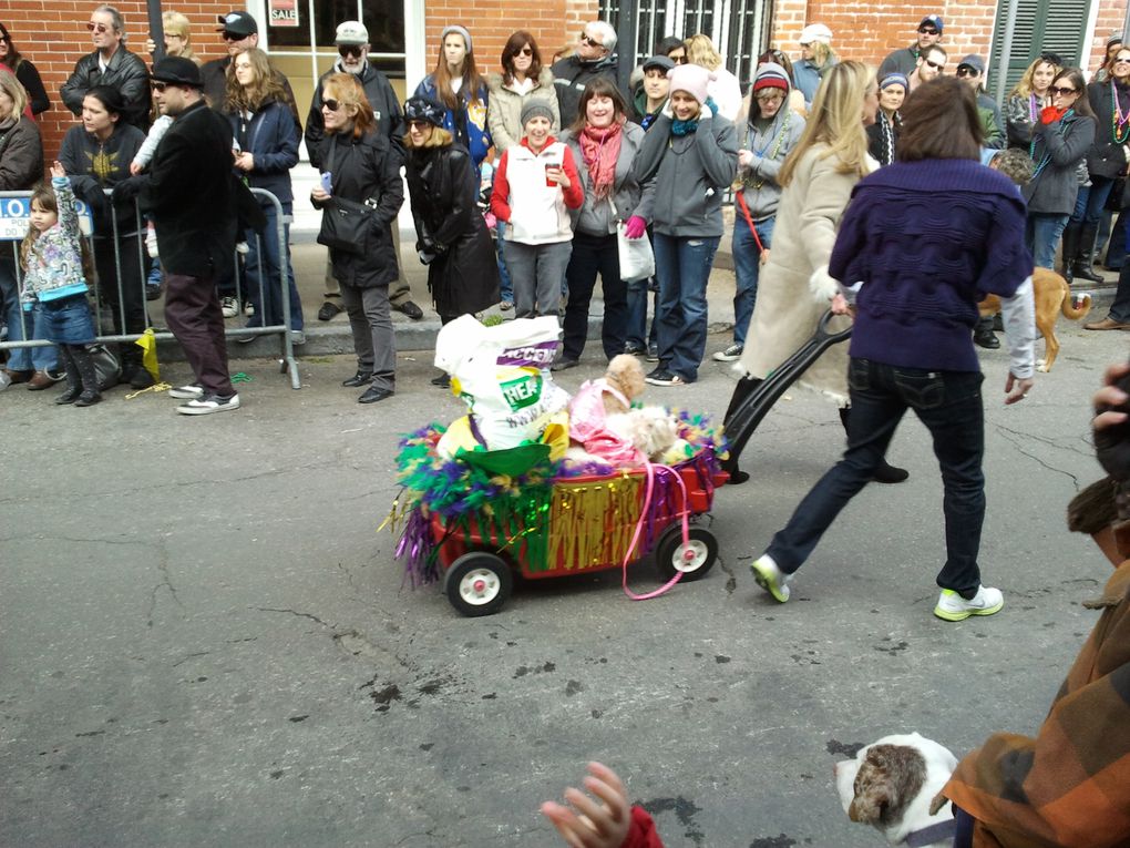 Première parade de notre premier carnaval.