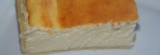 Tarte au fromage blanc.