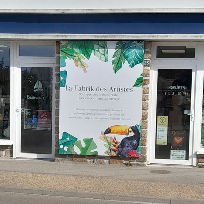 Mes créations en boutique..