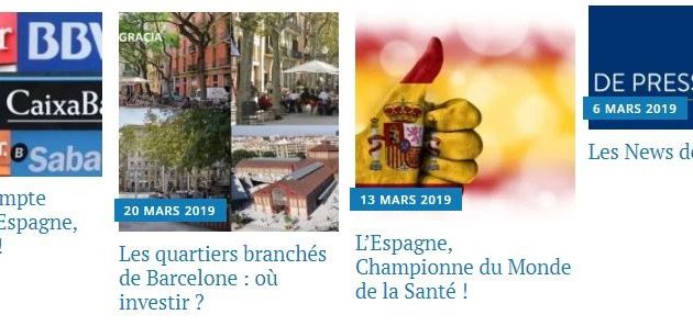 Acheter en Espagne : Articles de Mars 2019